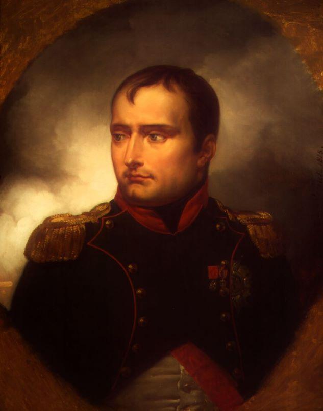 Der Kaiser Napoleon I Emile-Jean-Horace Vernet.  19.5 x 24.5 x 0.3 cm.