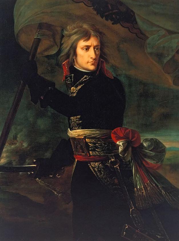 Bonaparte auf der Pont Arcole Antoine-Jean Gros. 28.0 x 36.0 x 0.3 cm.